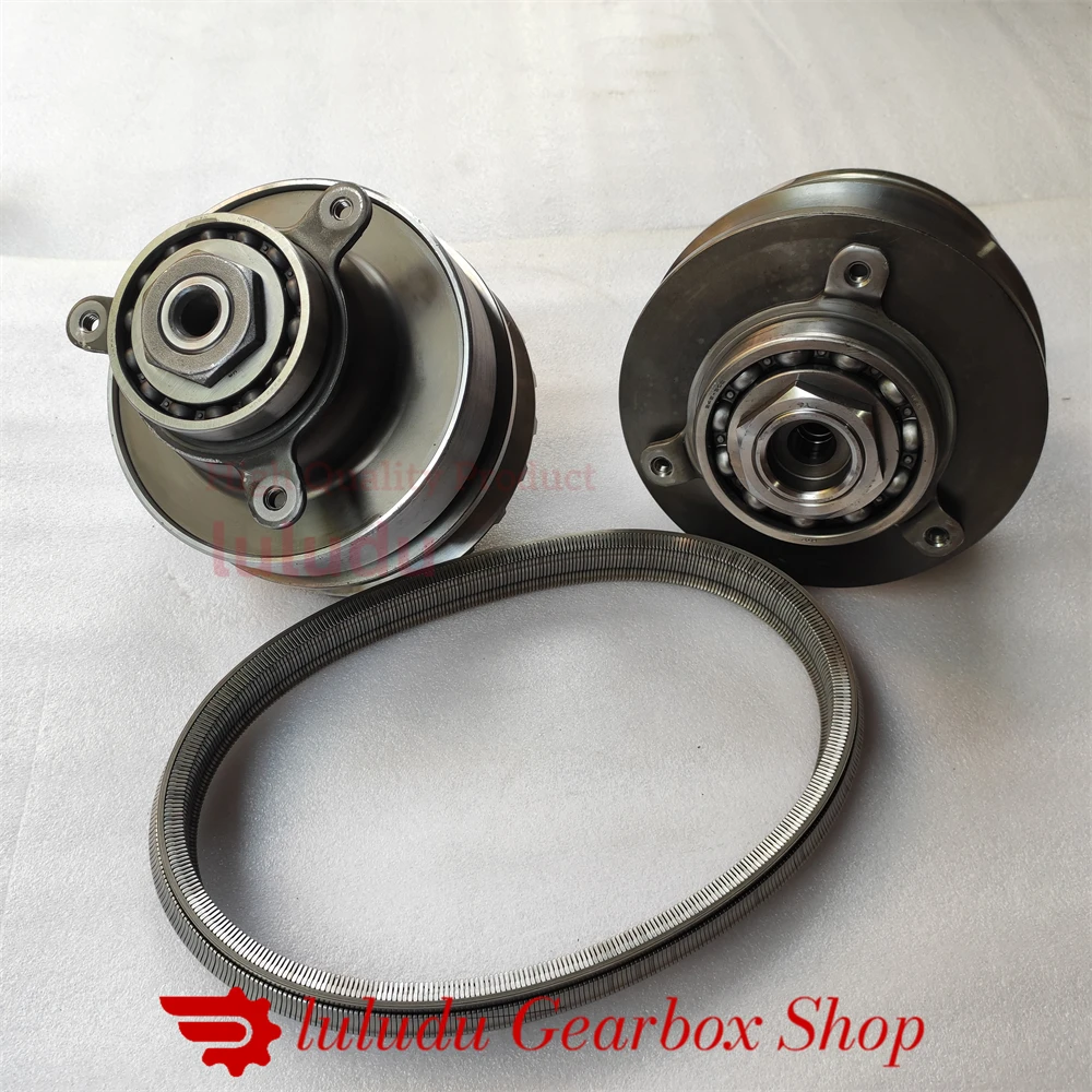 

100% оригинальный шкив звездочки трансмиссии JF010E CVT в сборе с ременной цепью для Nissan Altima Maxima Murano Versa