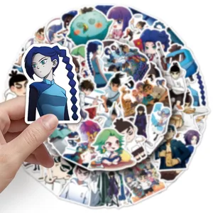 10/50 Buah Gunting Tujuh Stiker Grafiti Stiker Kartun Cina Lucu untuk Ponsel Laptop Cangkir Gitar Stiker Tahan Air Mobil Mainan Anak 6 gunting penjualan terbaik tujuh - №