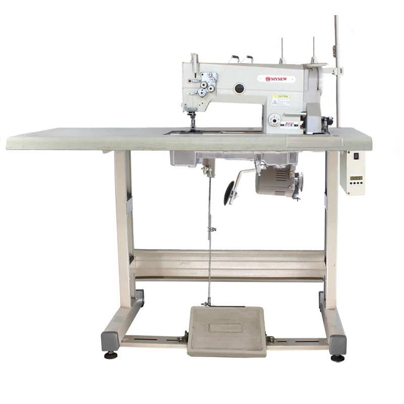 MRS842/872 Industrial Feed Arm Zigzag Leather Double  Sewing Machine Sewing Label Making Machine