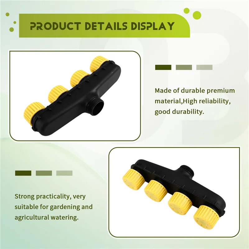 

TFTP-Agriculture Garden Mist Nozzle Garden Lawn Sprinkler Farm Vegetable Irrigation High Flow Watering Tool