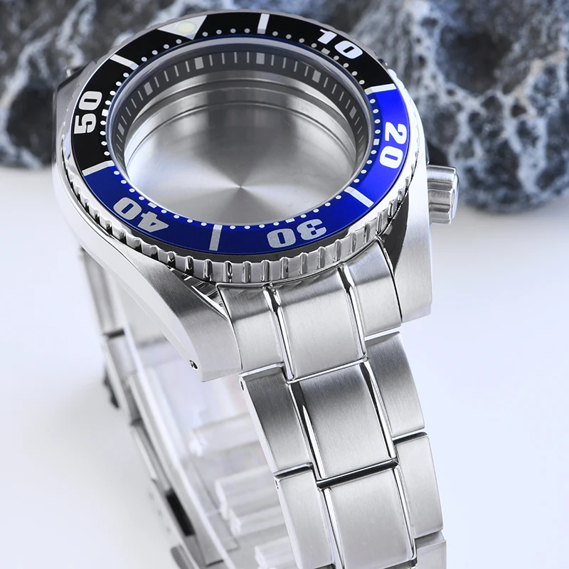 SBDC/Sumo Case HEIMDALR Watch Parts Solid 42mm Polished Stainless Steel Sapphire fits Seiko mod For NH35/36 Movement dive watch