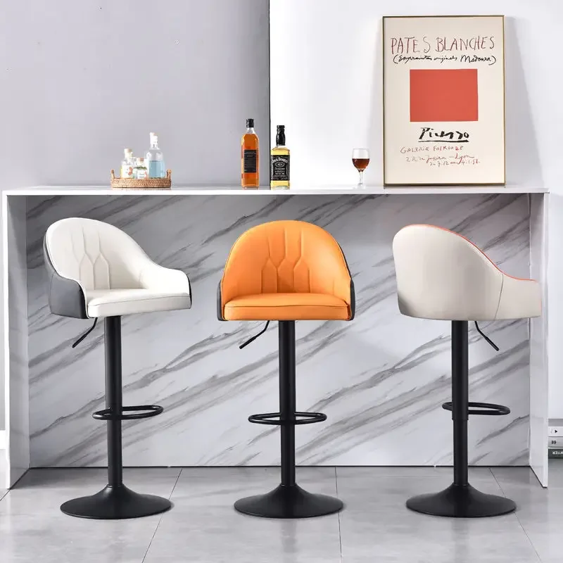 

Beauty shop bar chair rotatable lifting cosmetic chair bar stools reception chairs cashier disc bar chairs Living Room Furniture