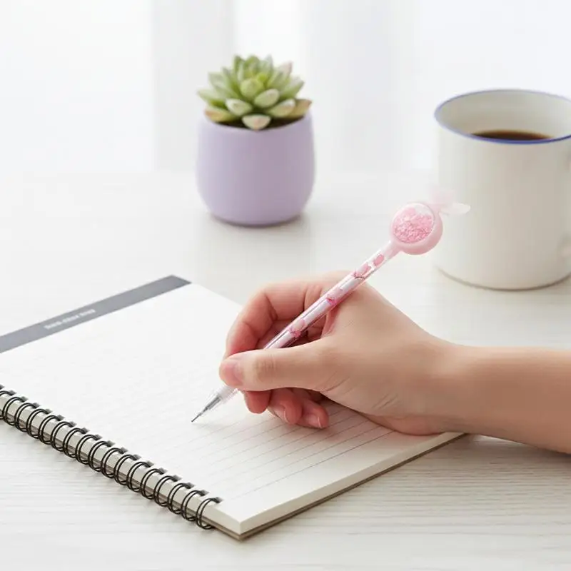 

1 Piece Butterfly Gel Pen Colorful Creative Water-Based Ink for School Office Writing Gift Student Stationery