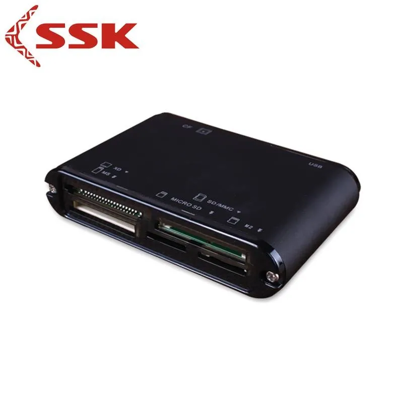 For SSK King Robot 3rd Generation, Almighty King Card Reader, Direct Reading SD/XD/MS/TF/M2/CF USB2.0