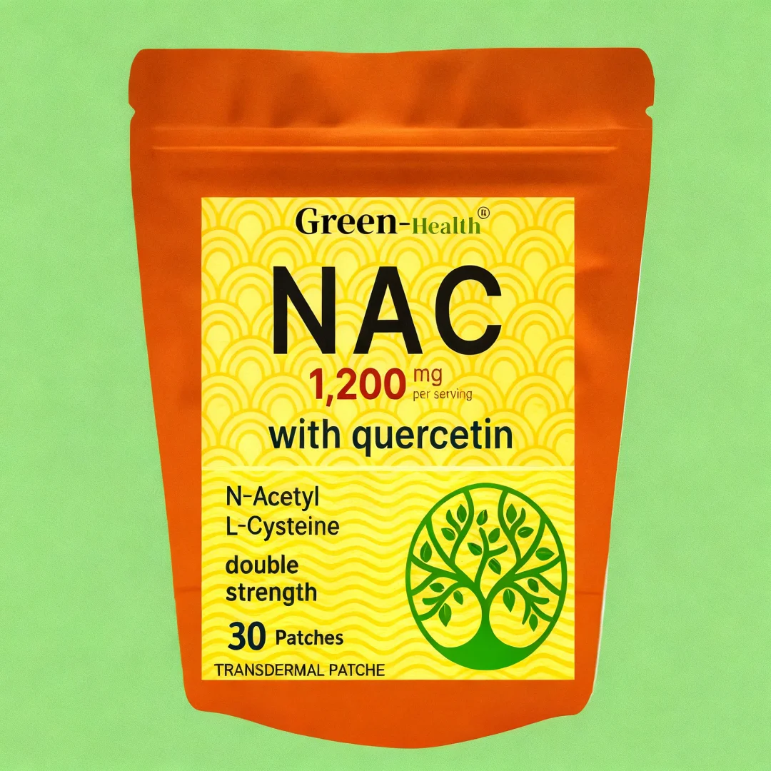 Wellness Quercetin - Patchs transdérmiques N-acétyl Cysteine 30 patchs,