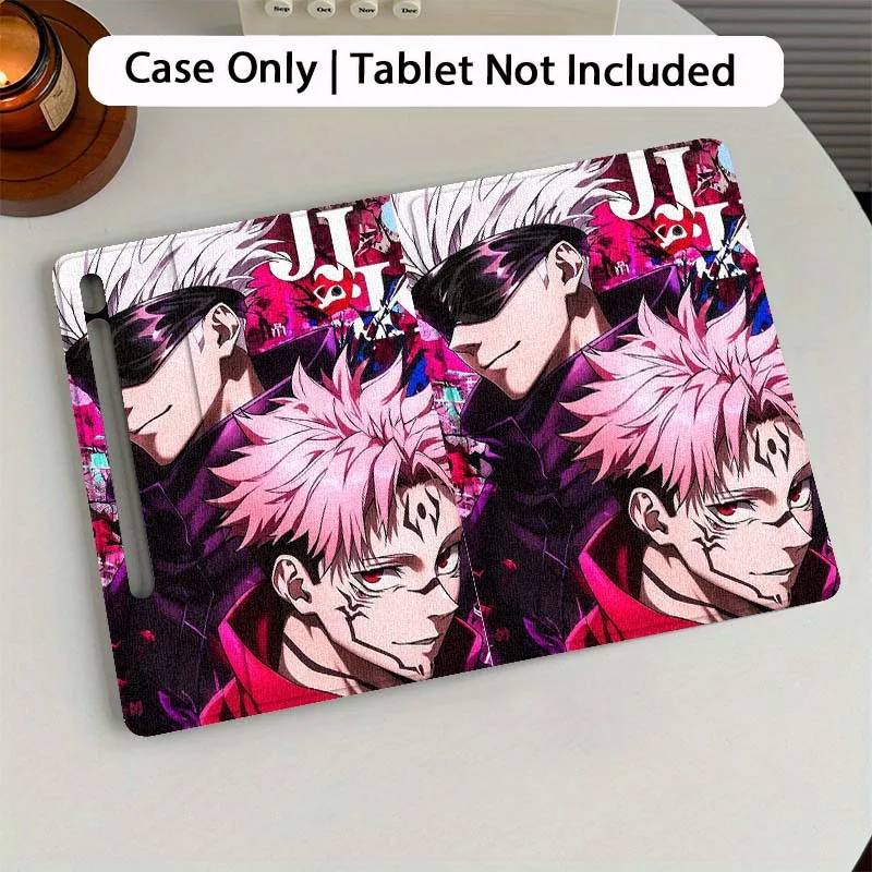

J-Jujutsus K-Kaisens Anime Tablet Case For Samsung Galaxy Tab S7 S8 S9 S10 FE Plus 12.4 13.1 Inch