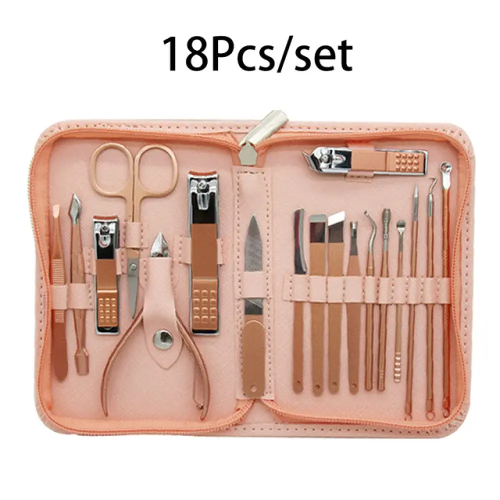 Professional 9/18 pcs Nail Clippers Manicure Tool Set, Eagle Nail Clippers, Cuticle Nippers , Nail Clippers Pedicure Kit