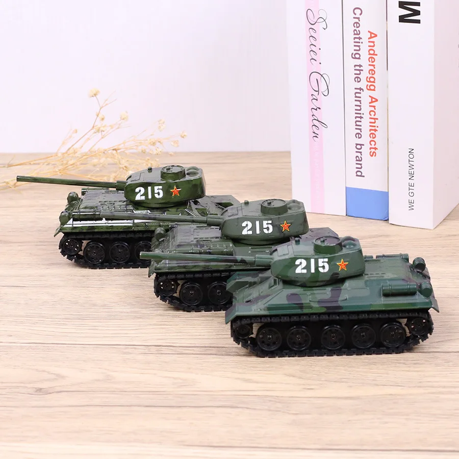 دييكاست 1:72 مقياس الروسية T34 سبيكة محاكاة التمويه دبابة العسكرية لعبة مجسمة الإبداعية خزان تذكارية الحرف لعب الأولاد هدية