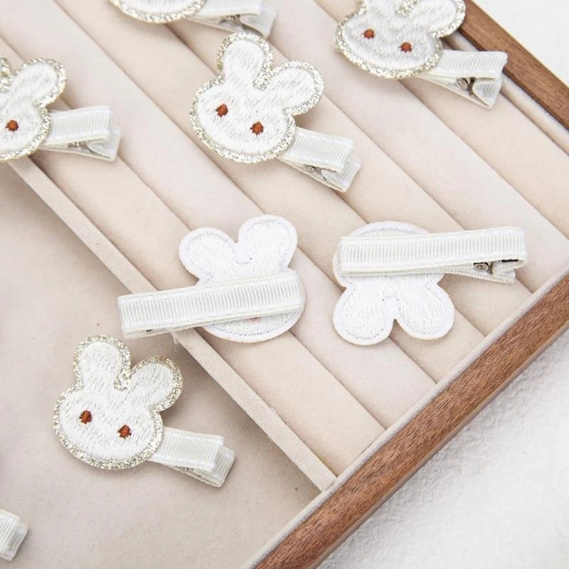 

Adorable Rabbit Hair Accessory Lovely Kids Hair Clip for Girls Stylish Headwear G2TD
