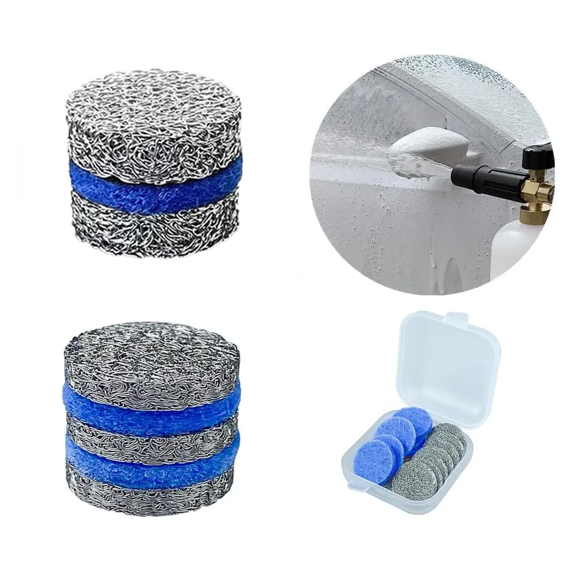 Foam Cannon Orifice Mesh Nozzle Tip Richer Lather Foam Maker Filter For High Pressure Snow Foam Lance Accessories Parts