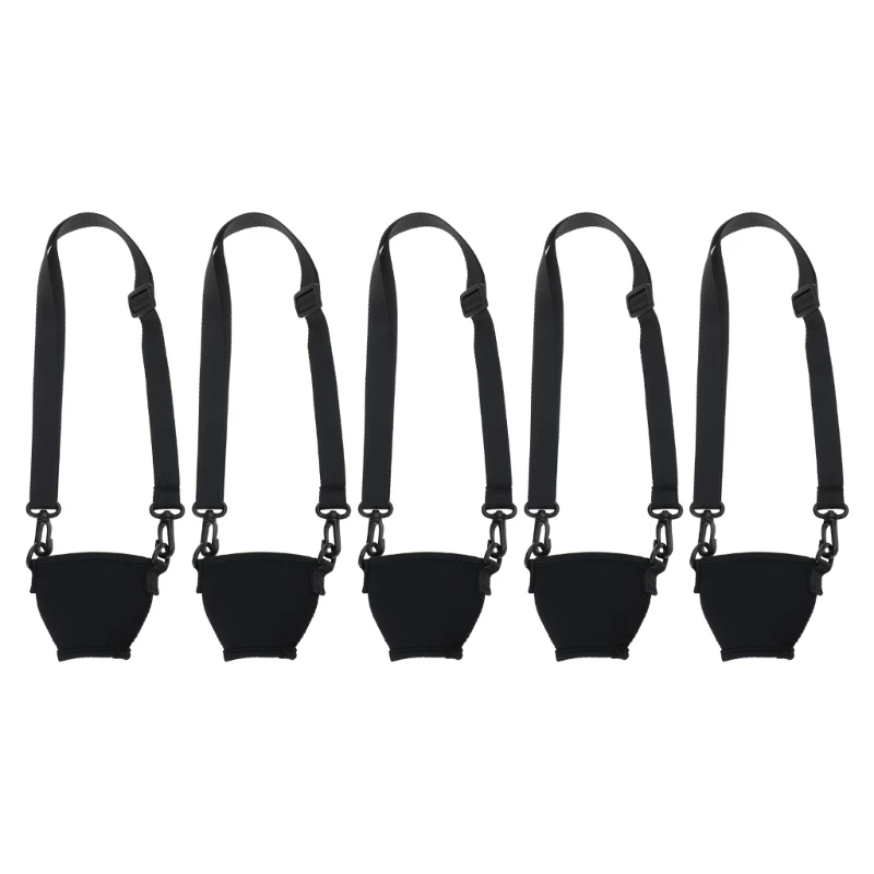 

5Pcs Wine Glass Lanyards Drink Holder with Neck Strap Insulator Holder Necklace T21C