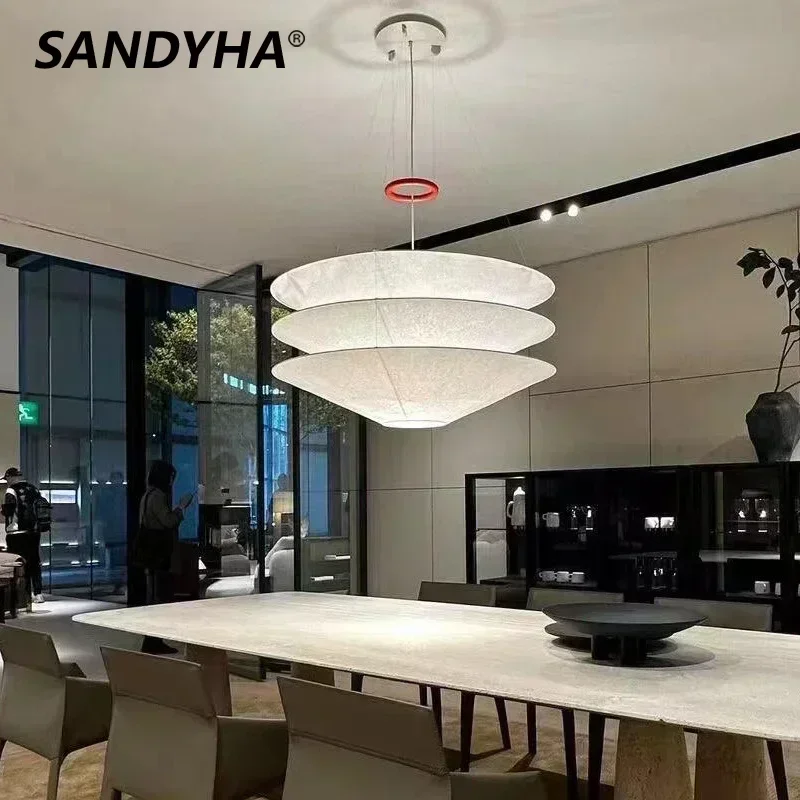 

SANDYHA Nordic Modern Ceiling Chandelier Creative Design Led Pendant Lamp Living Room Dining Bedroom Salon Home Decor Lightings