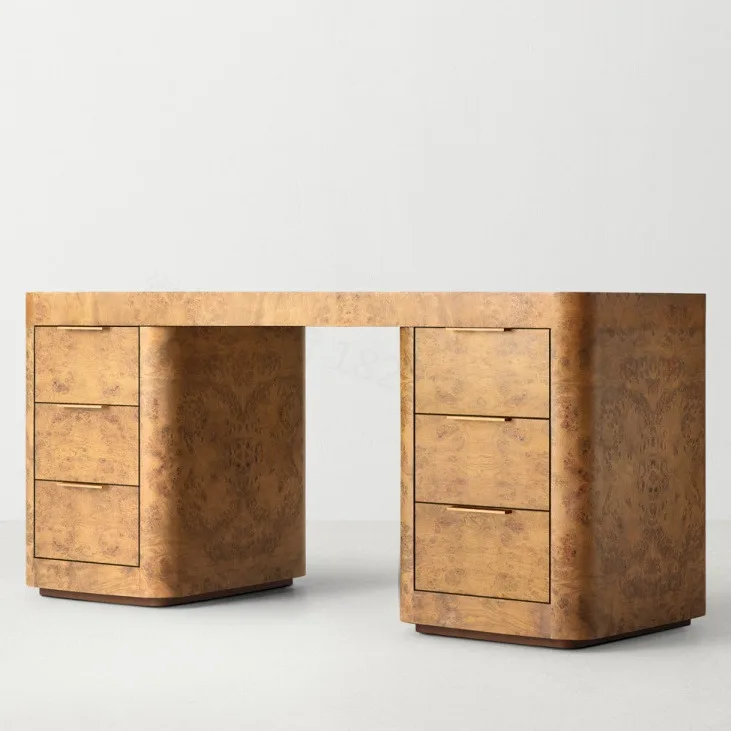 مكتب توميد أوك دراسة مكتب الكمبيوتر مكتب الكتابة الحديثة بسيطة مكتب المنزل