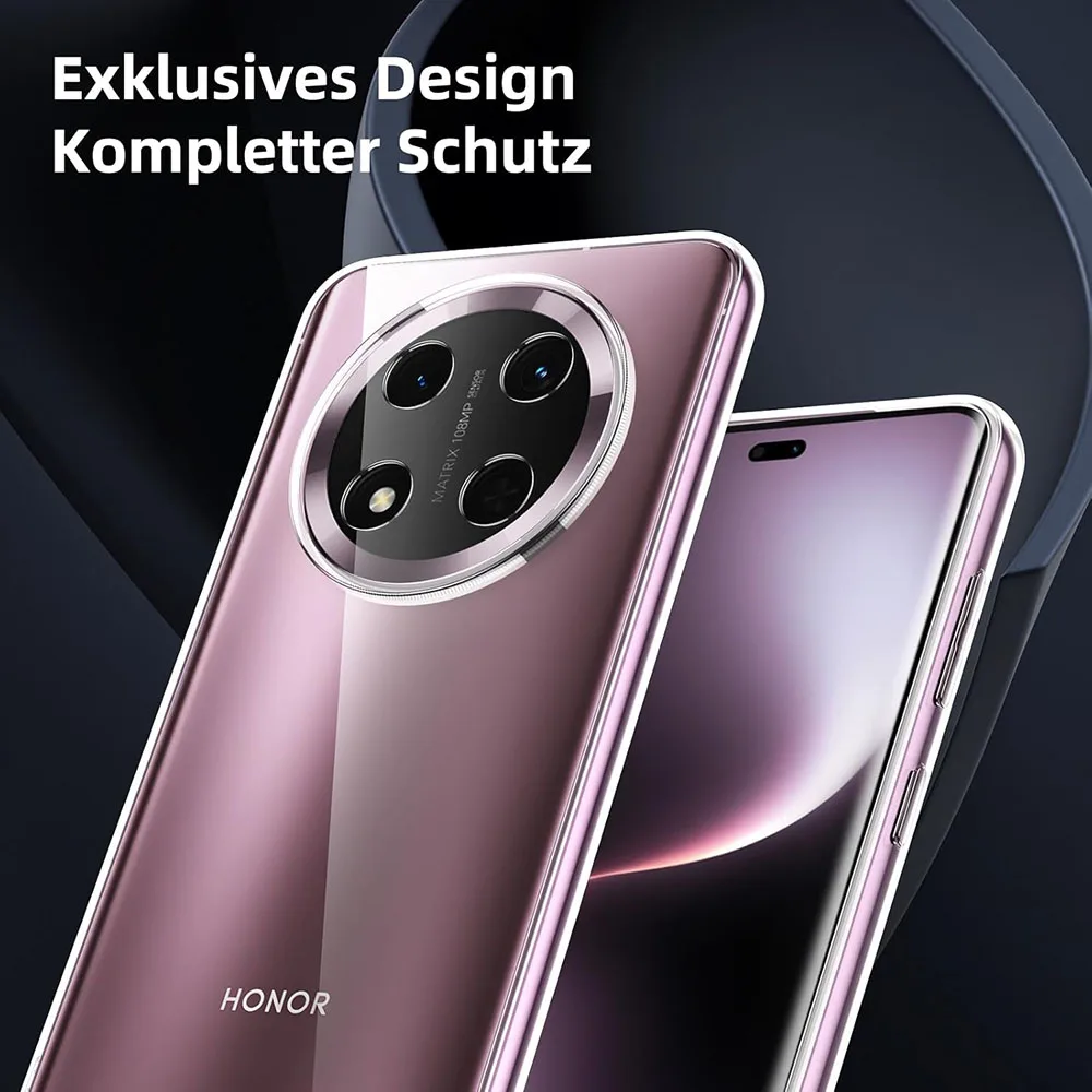 حافظة ناعمة من السيليكون الشفاف لهاتف Honor Magic8 Magic7 Magic6 Magic5 Magic4 Magic 8 7 6 5 Pro Lite غطاء شفاف رقيق للغاية #2