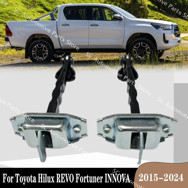 1PC Car Door Checker Stopper Check Strap Limiter For Toyota Hilux REVO Fortuner INNOVA 2015-2024 68610-0K090 68630-0K090