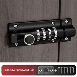 Holztür-Code-Schloss Zink-Legierung Bolzen Sicherheits riegel Kombination digitale Vorhänge schloss Hardware