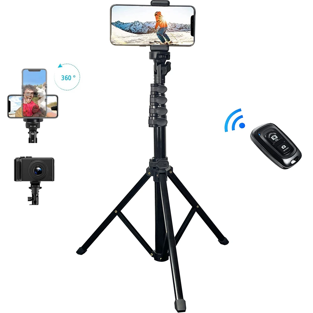 

Professional Photography Camera Accessories Tripod Light Portable Aluminum Tripod for Camera