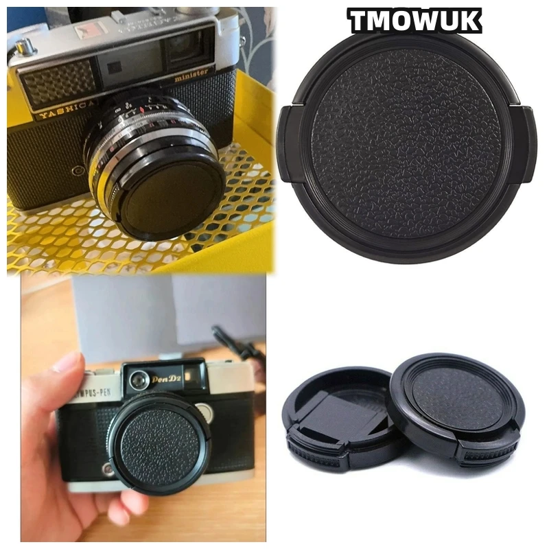 

For Leica M8 M10 Q Q2 Monochrom T SL SL2 - S X1 R3 R5 S - E Camera Lens Cap Protective Cover Center Pinch Snap-on 49mm 52 55 58