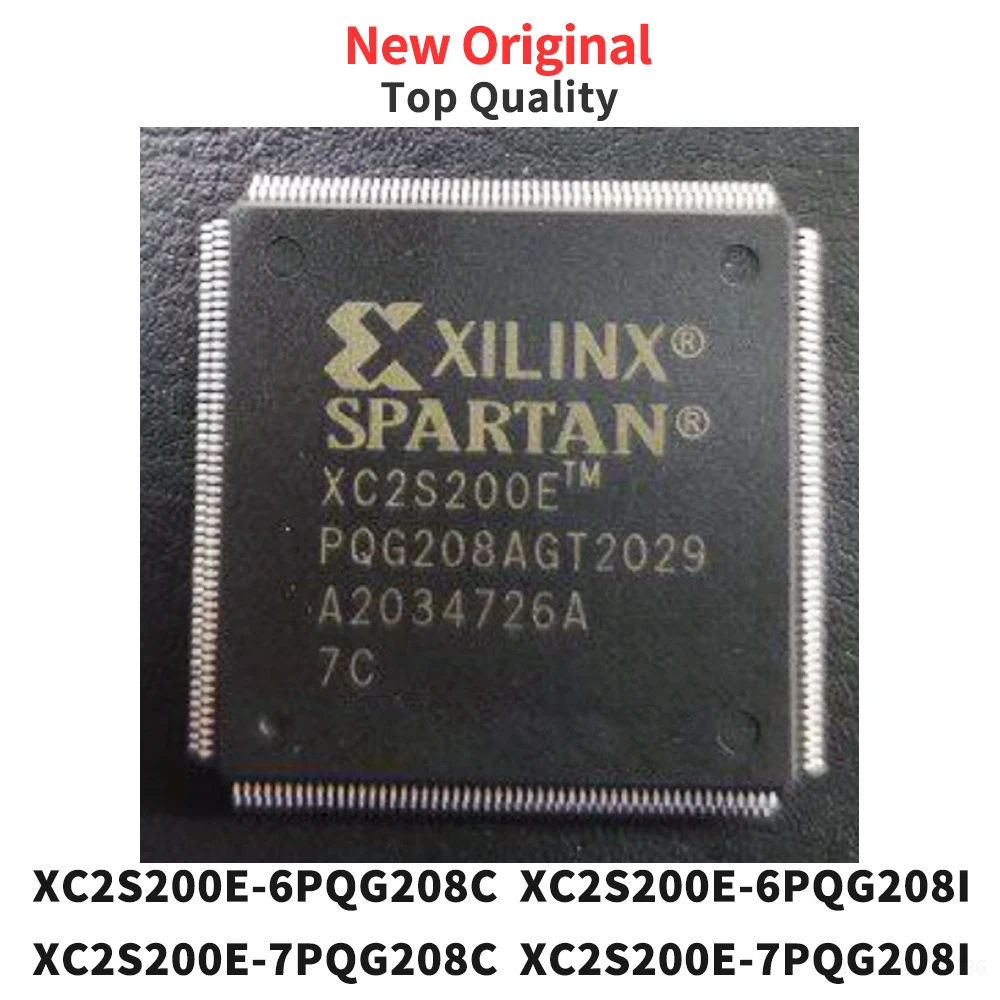 (1 Piece) XC2S200E-6PQG208C XC2S200E-6PQG208I XC2S200E-7PQG208C XC2S200E-7PQG208I QFP208 New Original XC2S200E PQG208