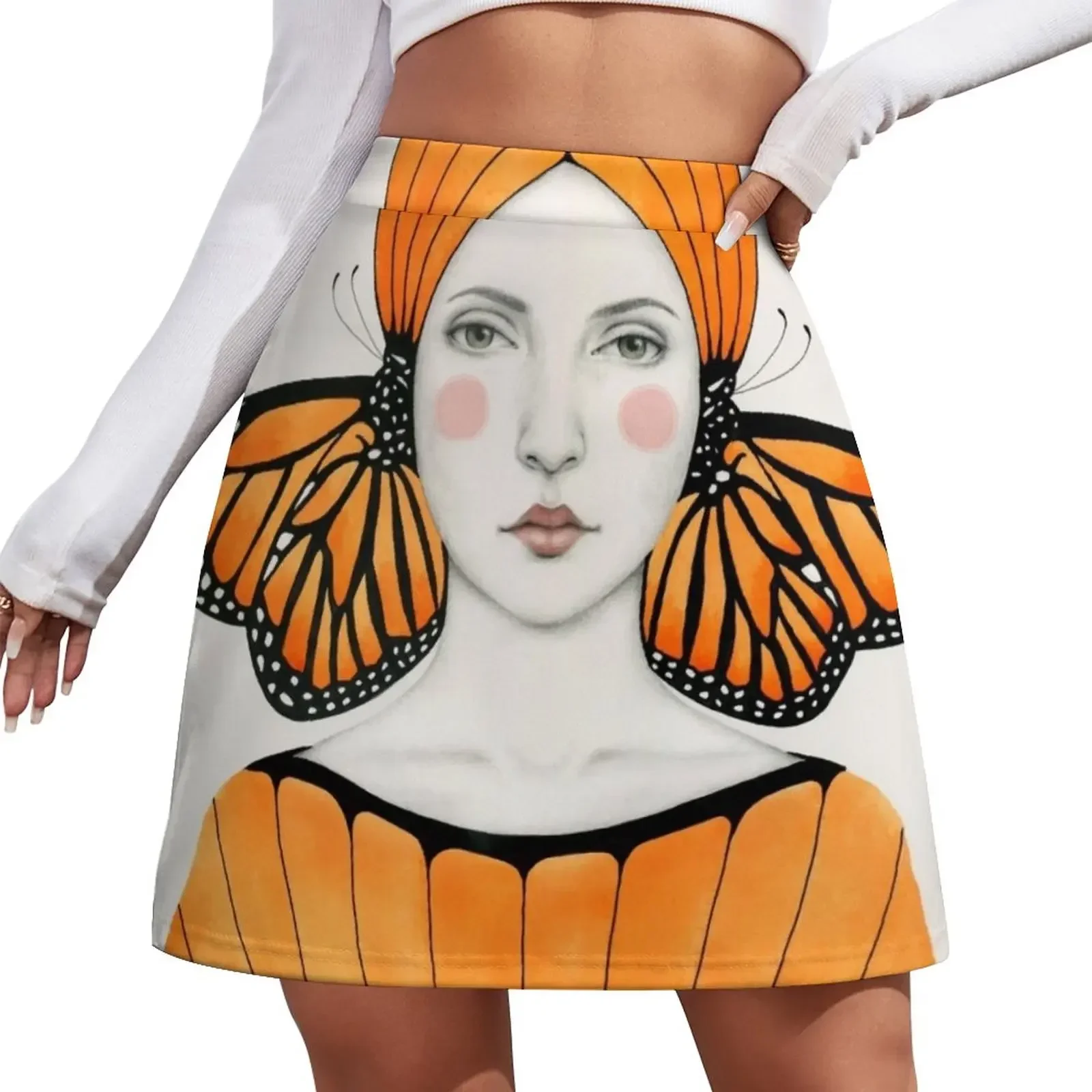 

Anais Mini Skirt japanese style Female dress korean style clothes
