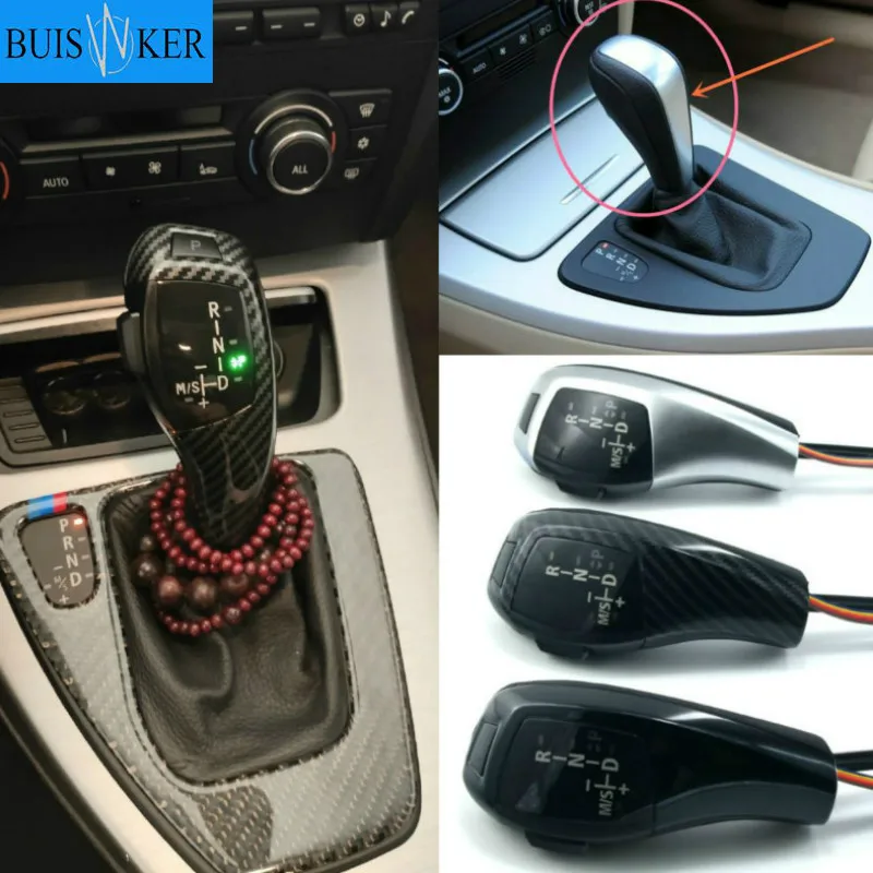 Pommeau de levier de vitesse à LED, BMW 1 3 5 6 7x1x3x5 z4 E81 E82 E87 E88 89 E46 E90 91 E92 E93 E39 E60 E61 E63 E64 E38 E84 E53 E85 E89