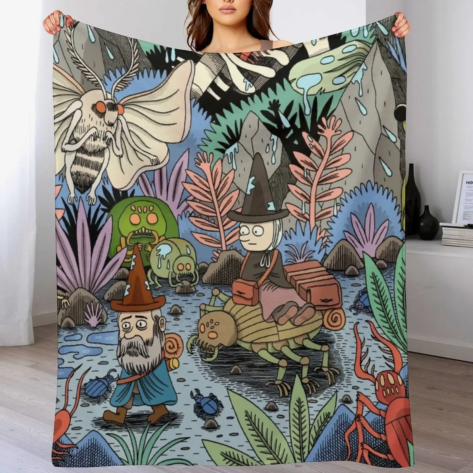 

Journey Throw Blanket Shaggy Soft Beds Hairy manga Blankets