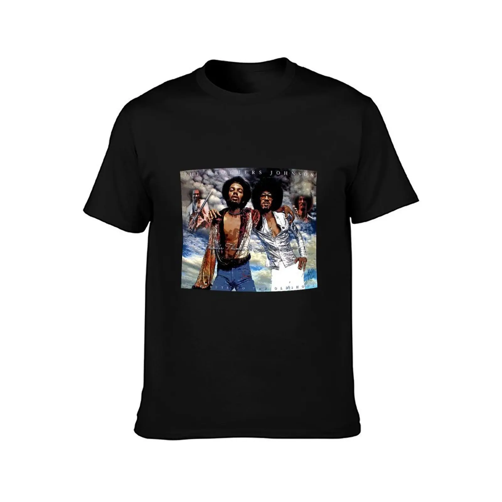 The Brothers Johnson Thunder Thumbs & Lightnin' Licks D-1 Laptops & Cases T-Shirt Athletic Fit Sports Short Sleeve Top