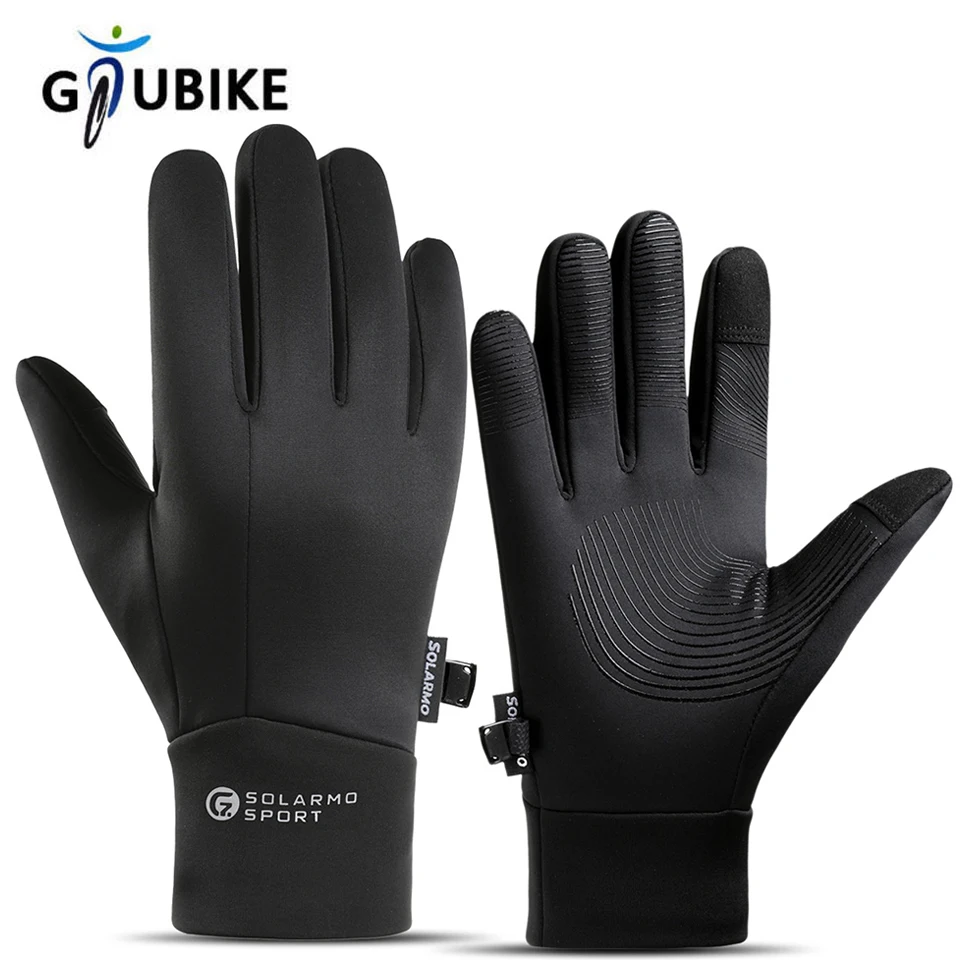 GTUBIKE Touchscreen-Motorradhandschuhe mit langen Fingern, weiche Sport-Fahrradhandschuhe, MTB, Rennrad, Damen, Herren, Fahrrad