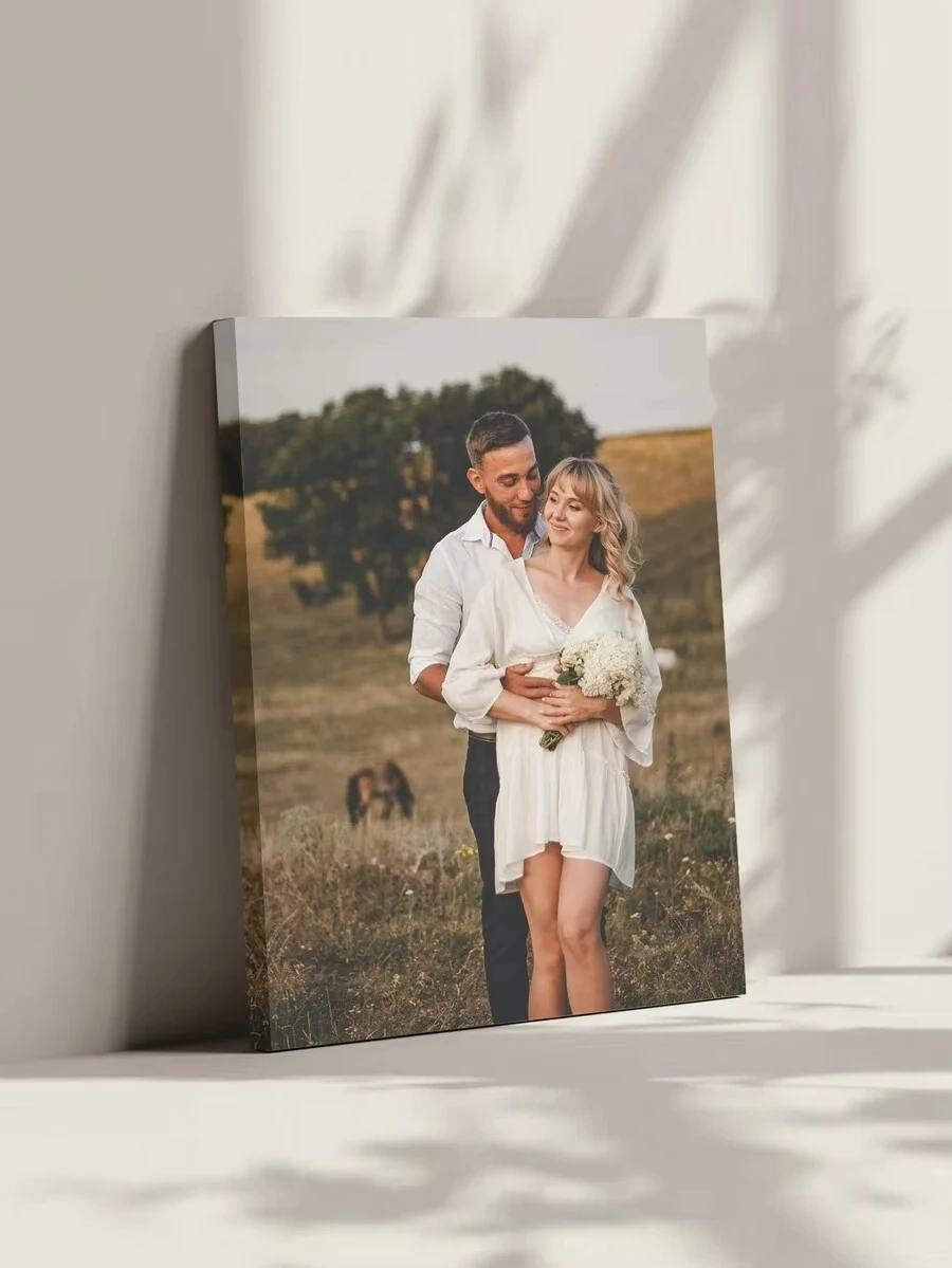 Affiches sur toile personnalisées, réalisées à partir de vos photos, disponibles avec ou sans cadres, idéales comme cadeaux pers