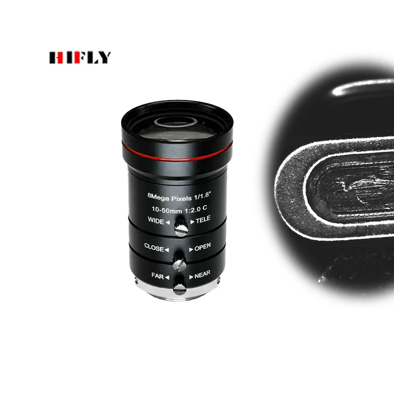 

Industrial Machine Vision Inspection 8MP 4K C-Mount Optical Manual Zoom Camera Lens