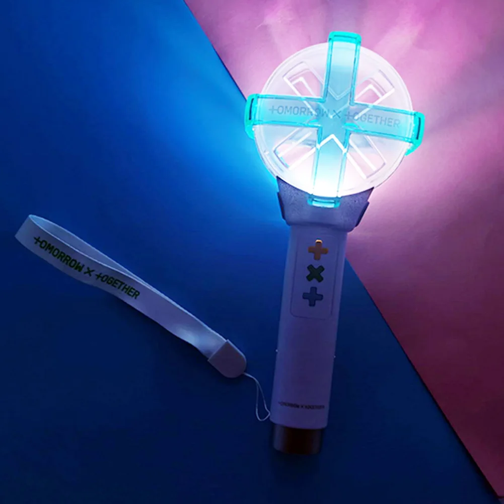 Kpop TXT Lightstick Concert Glow Lamp Hand Light Cheer Light Stick Fluorescent Fans Collection Toys Gifts