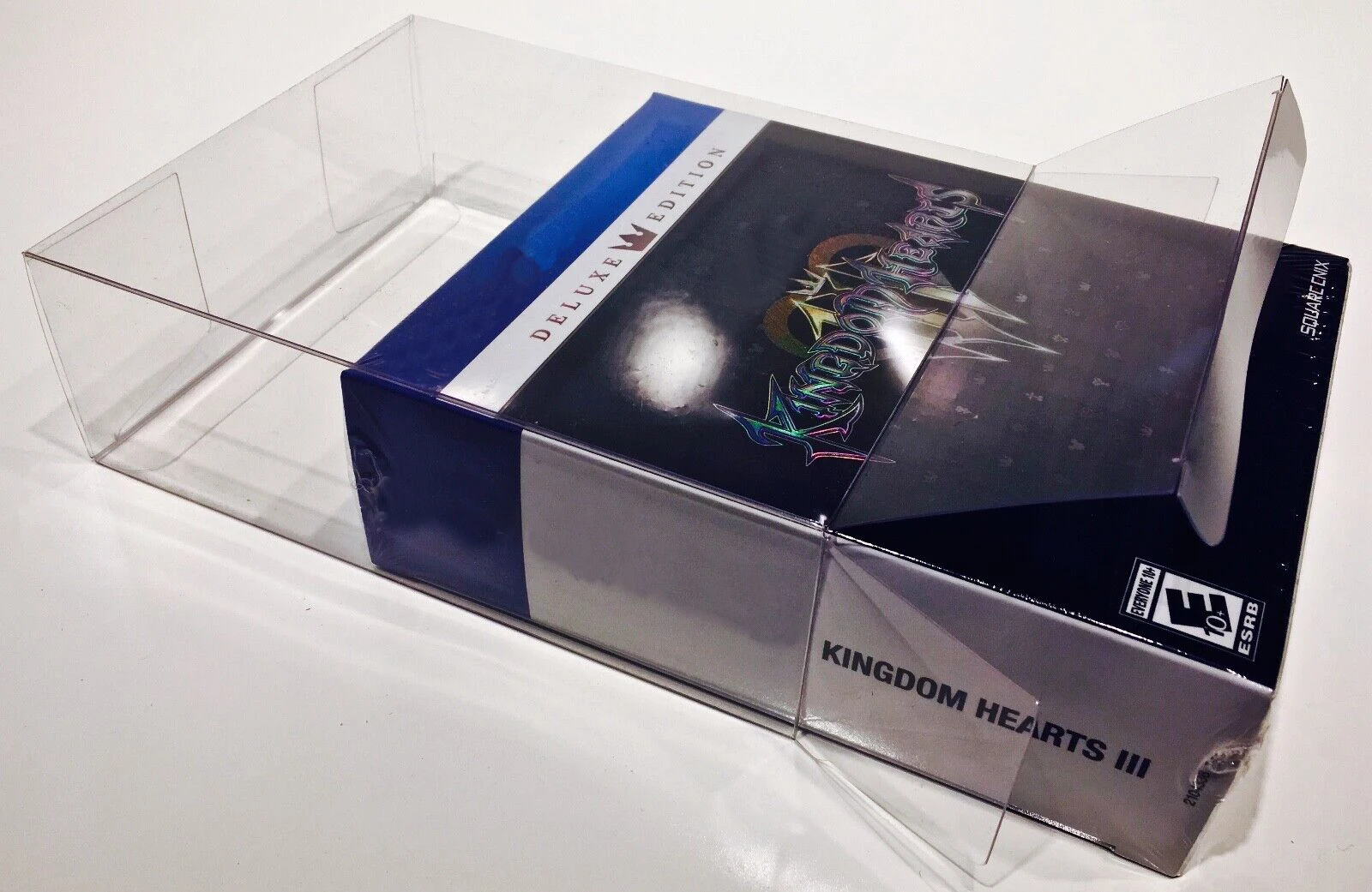 1 Box Protector For The PS4 KINGDOM HEARTS DELUXE EDITION Clear Display Case