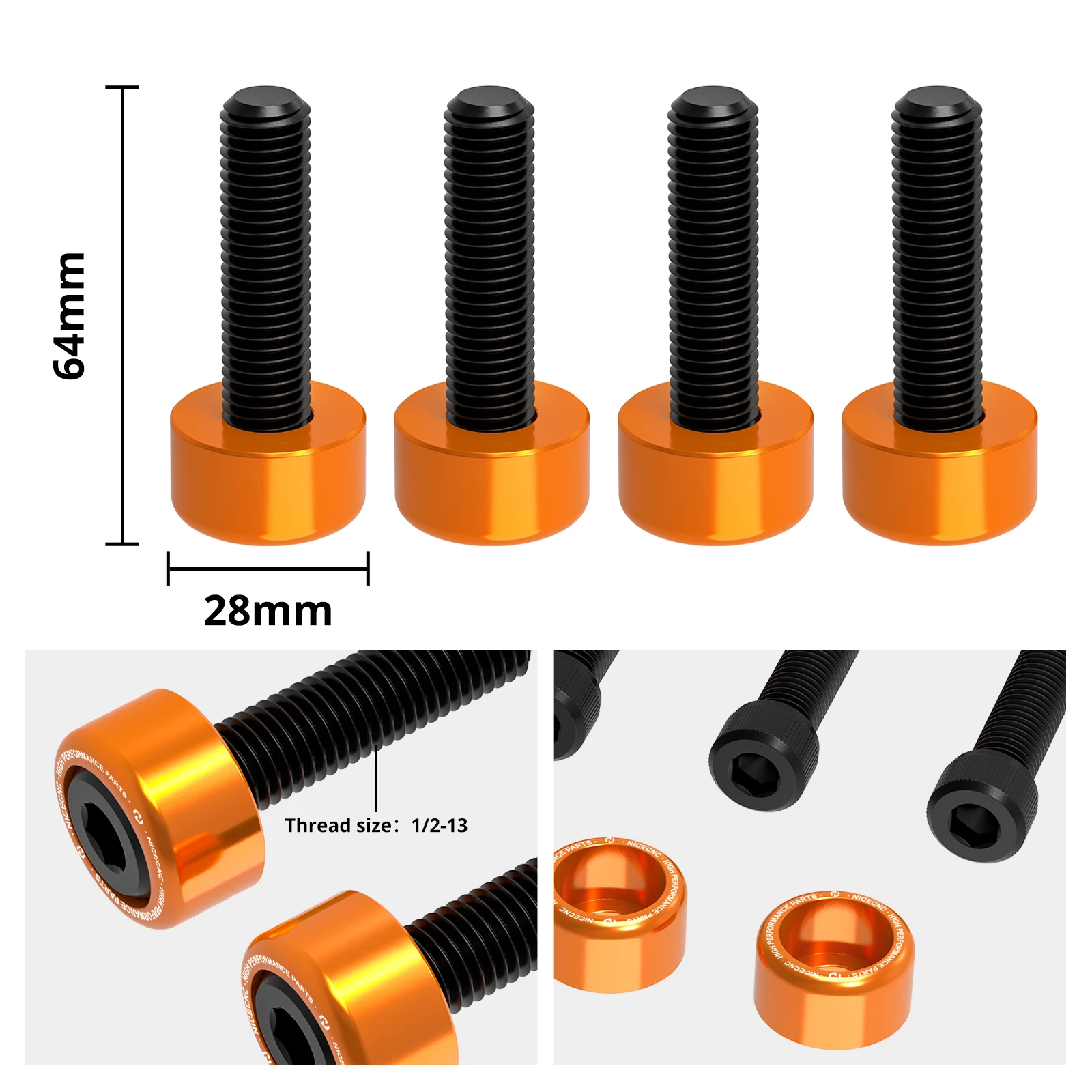 For Harley 2008-2023 Road King FLHR FLHP Street Glide FLHX Motorcycle Rear Shock Suspension Screw Kit Road King Classic1998-2006