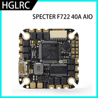 Future Flight HGLRC SPECTER F722 40A AIO Flight Controller 4in1 ESC - MPU6000 4-6S 25.5x25.5mm 2-4 inch RC FPV Freestyle Drone