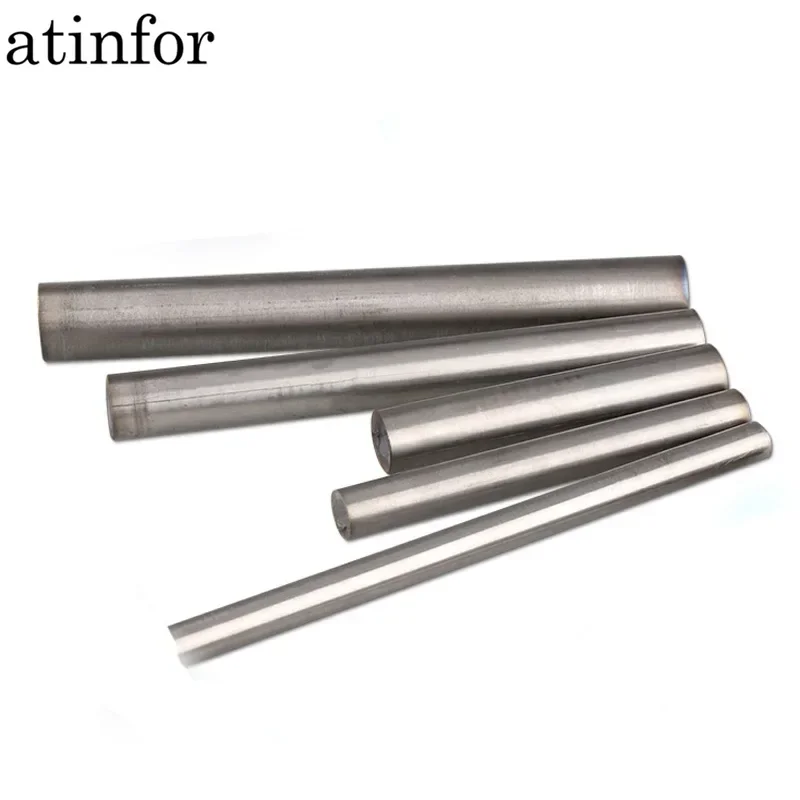 atinfor TC4 Titanium rod 6al-4v Round Bar Grade 5 diameter 3mm to 35mm titanium bar customize cnc service