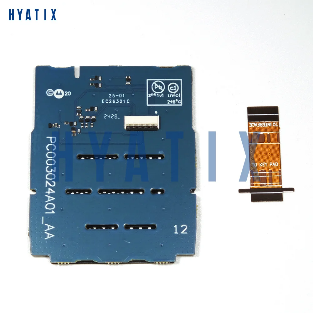 5sets Numeric Keypad Board with Flexible Flat Cable for R7 Walkie Talkie Radio Repair Parts Accessories