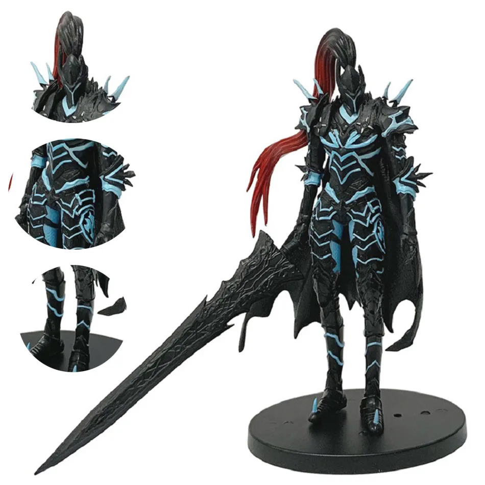 

Крутое аниме Solo Leveling Shadow Knight Commander Yagerit's Bloody Shadow Legion Фигурка ПВХ Модель Настольный Орнамент Игрушка для Мальчика Подарок