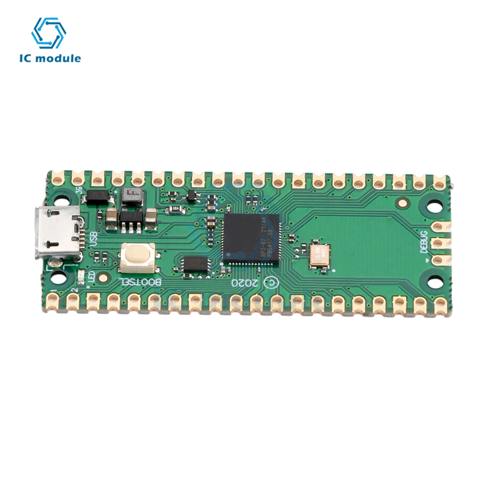 Micro USB Type C RP2040 Pico Development Board Dual Core Chip MicroPython Suitable for Raspberry Pi