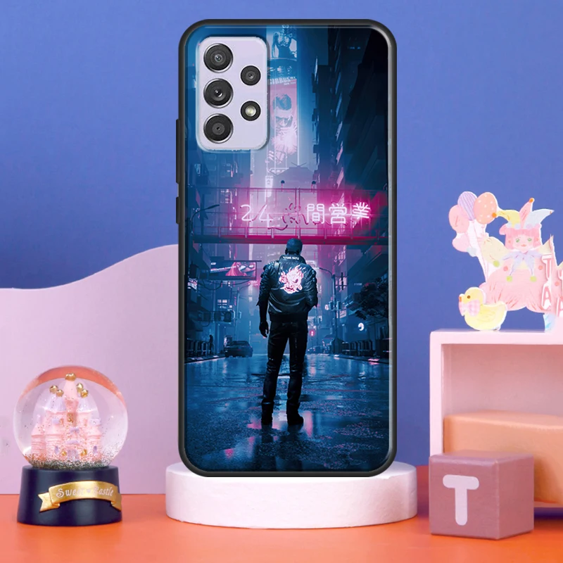 Cyberpunks For Samsung A52 A72 A32 A12 A22 A71 A51 A14 A54 A52S A34 A70 A13 A33 A53 A73 Phone Case