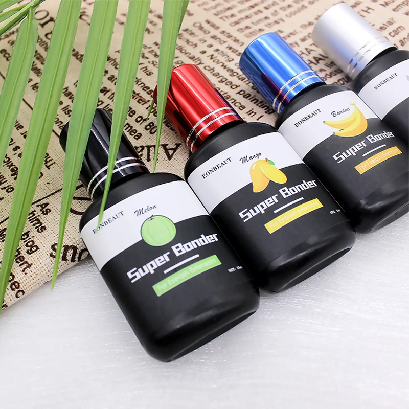EONBEAUT-pegamento para extensión de pestañas, suministros Super Bonder, plátano, Mango, melón, líquido, accesorios de herramientas de maquillaje profesionales, 1 botella