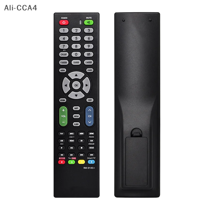 

CCA4-Universal TV Remote Control Replace Compatible Use Universal TV Remote Control Need to Set According to The Manual RM-014S+