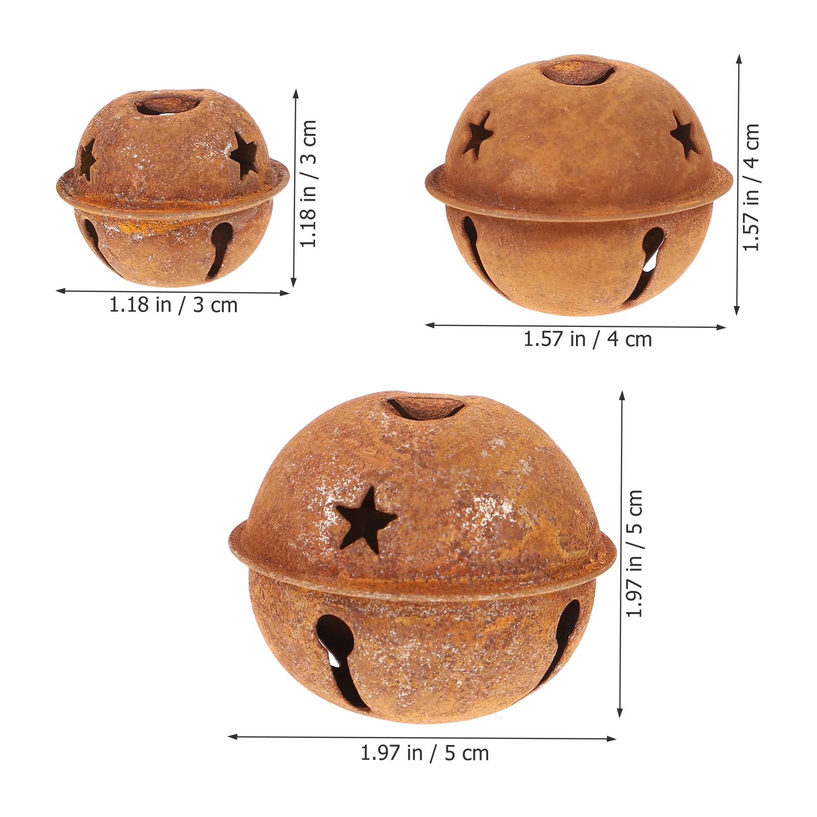 خمر جرس الحلي جلجل أجراس السائبة زينة عيد الميلاد معلقة للزينة #6