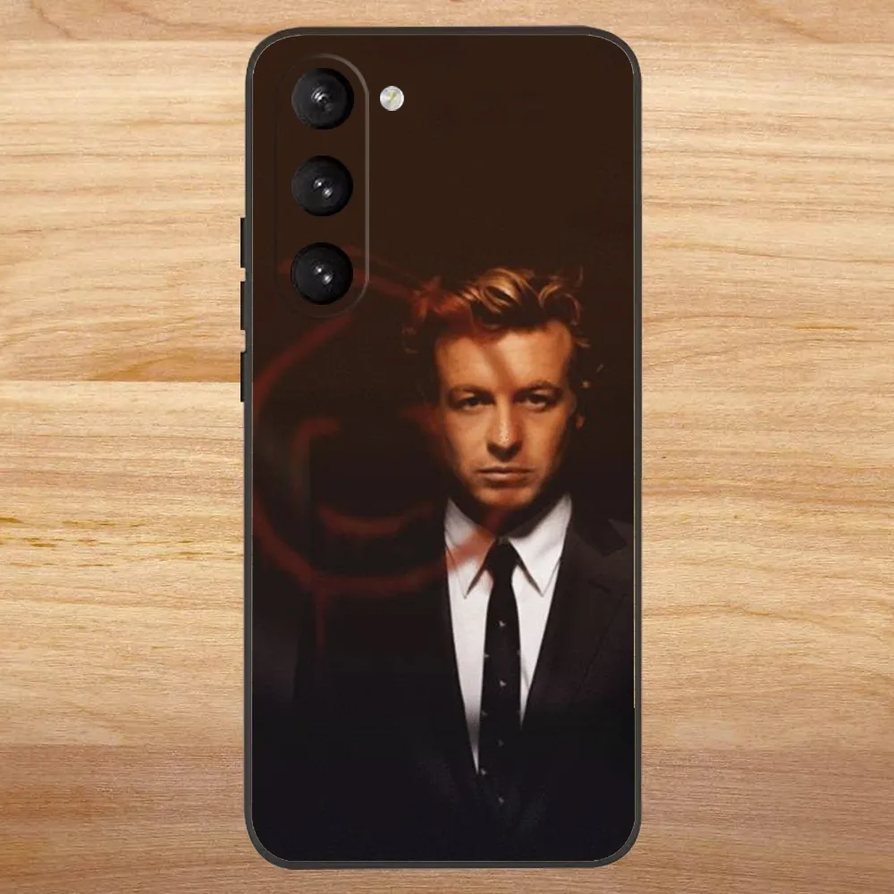 Red John The Mentalist Phone Case For Samsung S23,23,22,30,21,10,9,Note20 Ultra,Lite,Ultra,5G,Plus,FE,Black Soft Case