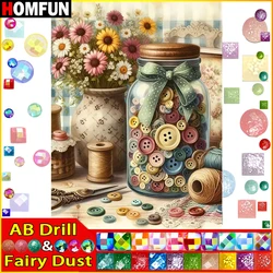 HOMFUN Fairy Dust AB  Full Drill Diamond Painting 