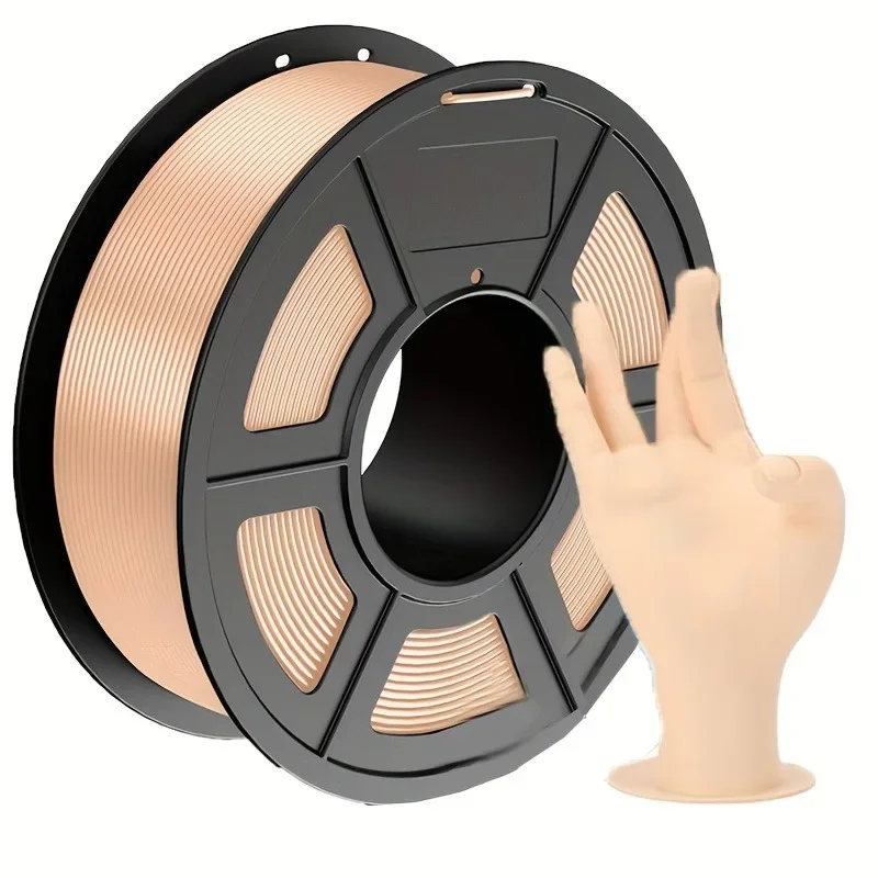 Skin Color PLA Filament 1.75Mm, 250G (0.55Lb) Per Spool, Texture Skin for Labubu 3D Printing Material for FDM 3D Printers