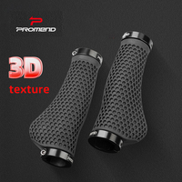 Promend GR-502E Bike Grips MTB Road Rubber Handlebar Covers 3D Shock Absorption Anti-slid Bike Girps Bicycle Parts