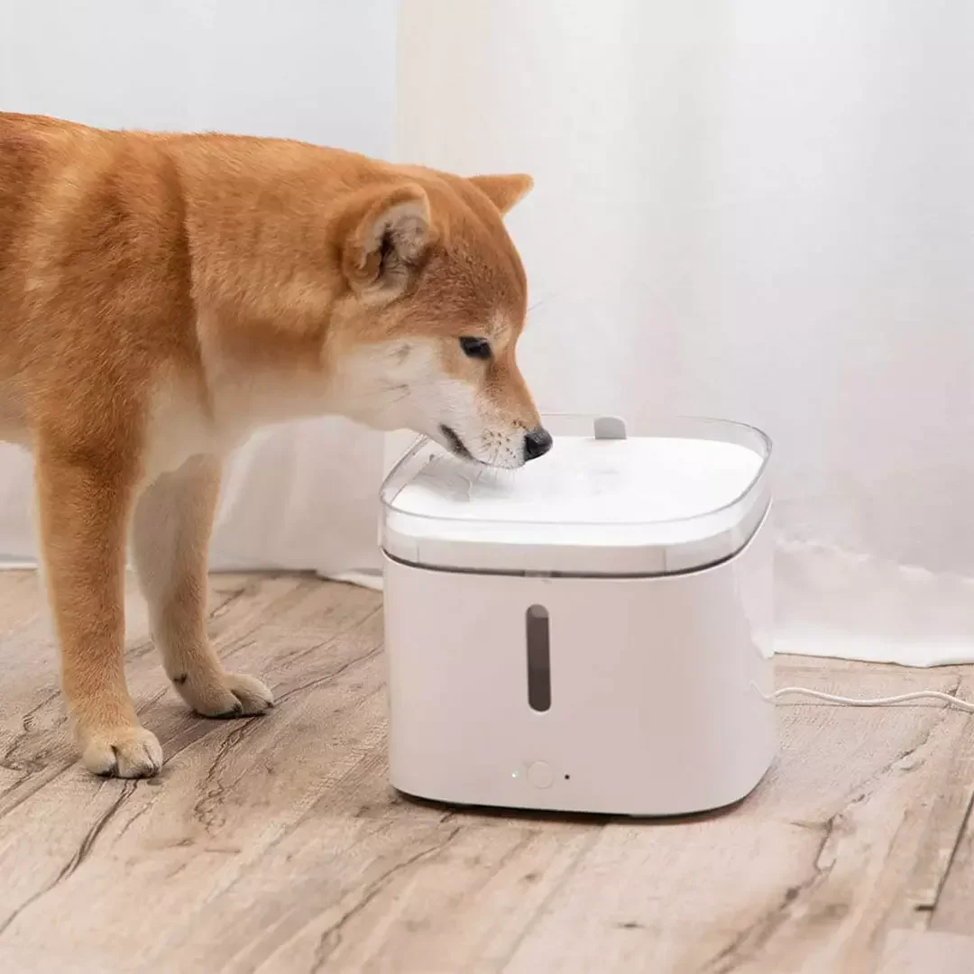 Xiaomi Mijia-dispensador de agua inteligente para mascotas, fuente automática para perros y gatos, alimentador de bebidas silencioso, tazón para la aplicación Mijia, accesorios de filtro