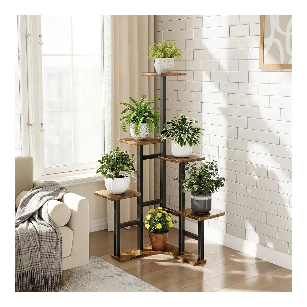 6-Tier Corner Indoor Plant Stand 2
