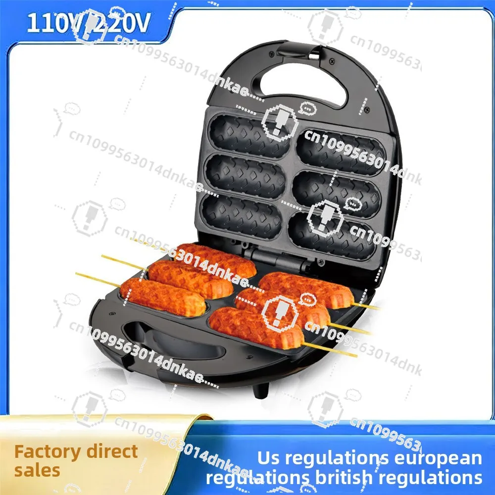 Cross-border Three-in-one Breakfast Machine, Bread Machine, Electric Griddle, Toaster