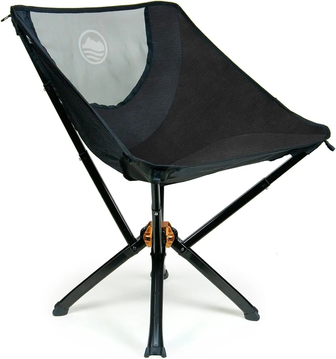 

Portable Camping Chair - Collapses to Size of Water Bottle - Lightweight Folding Chair for Camping - Outdoor Chair Supports